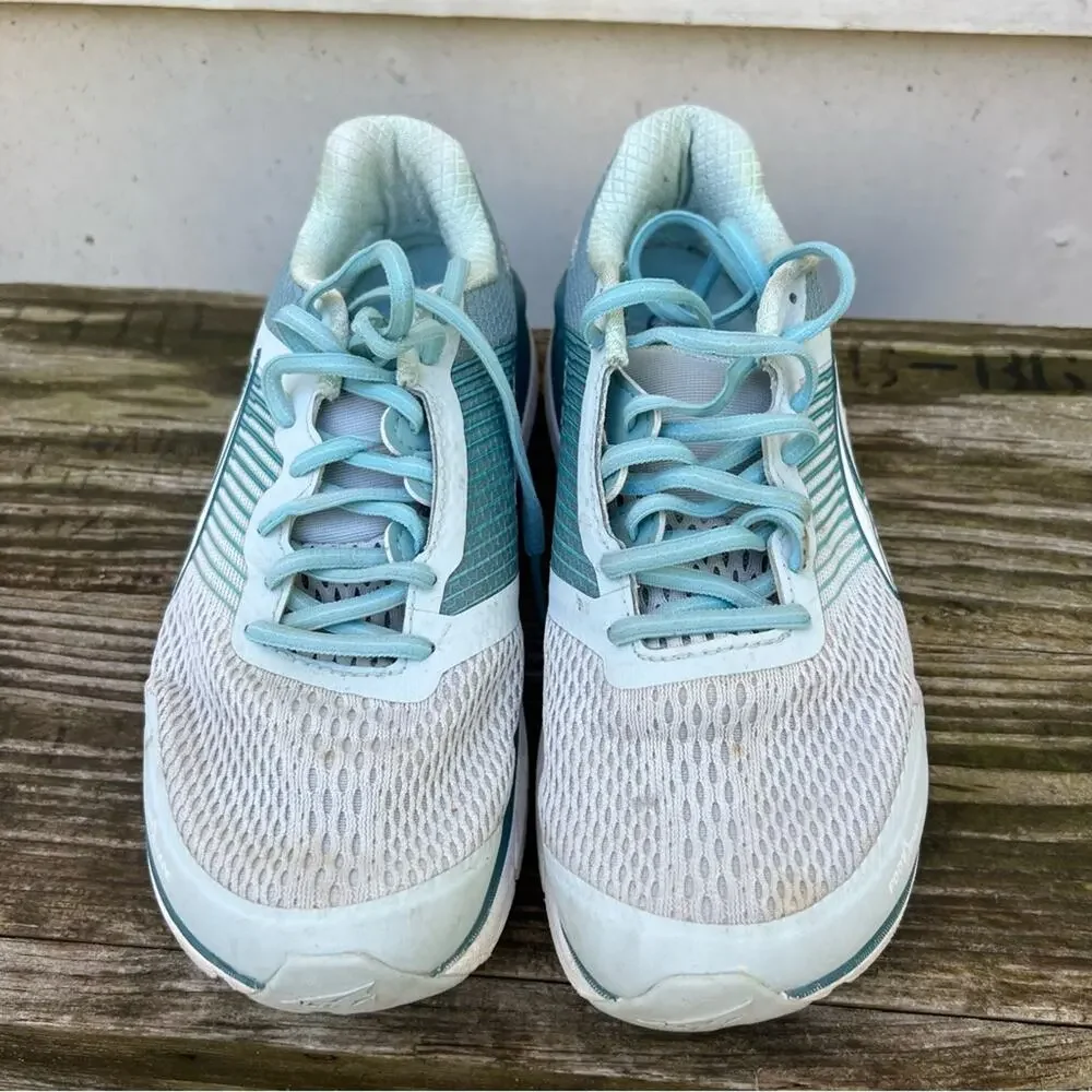 Altra Provision 4.0 Ice Blue Zero Drop Running Shoes Size 8 AL0A4QTQ416